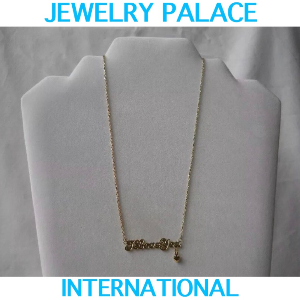 🆕 14K Gold Filled "I Love You" Necklace.